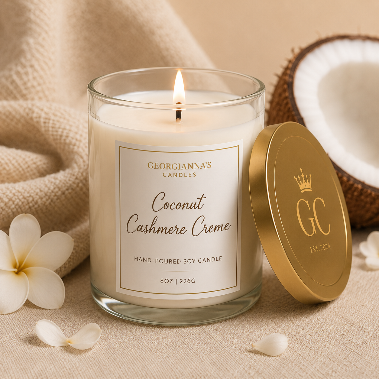Coconut Cashmere Crème Candle
