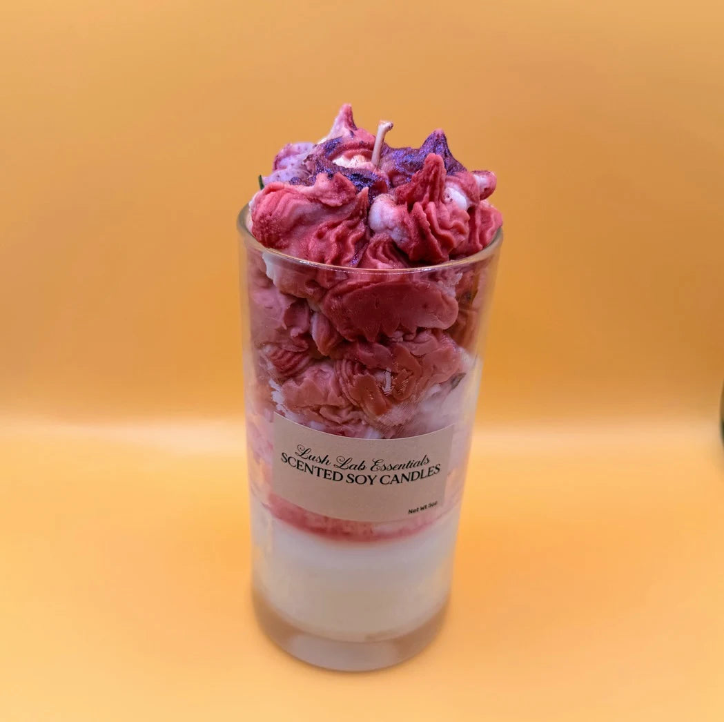 Berry Mousse Scented Soy Candle