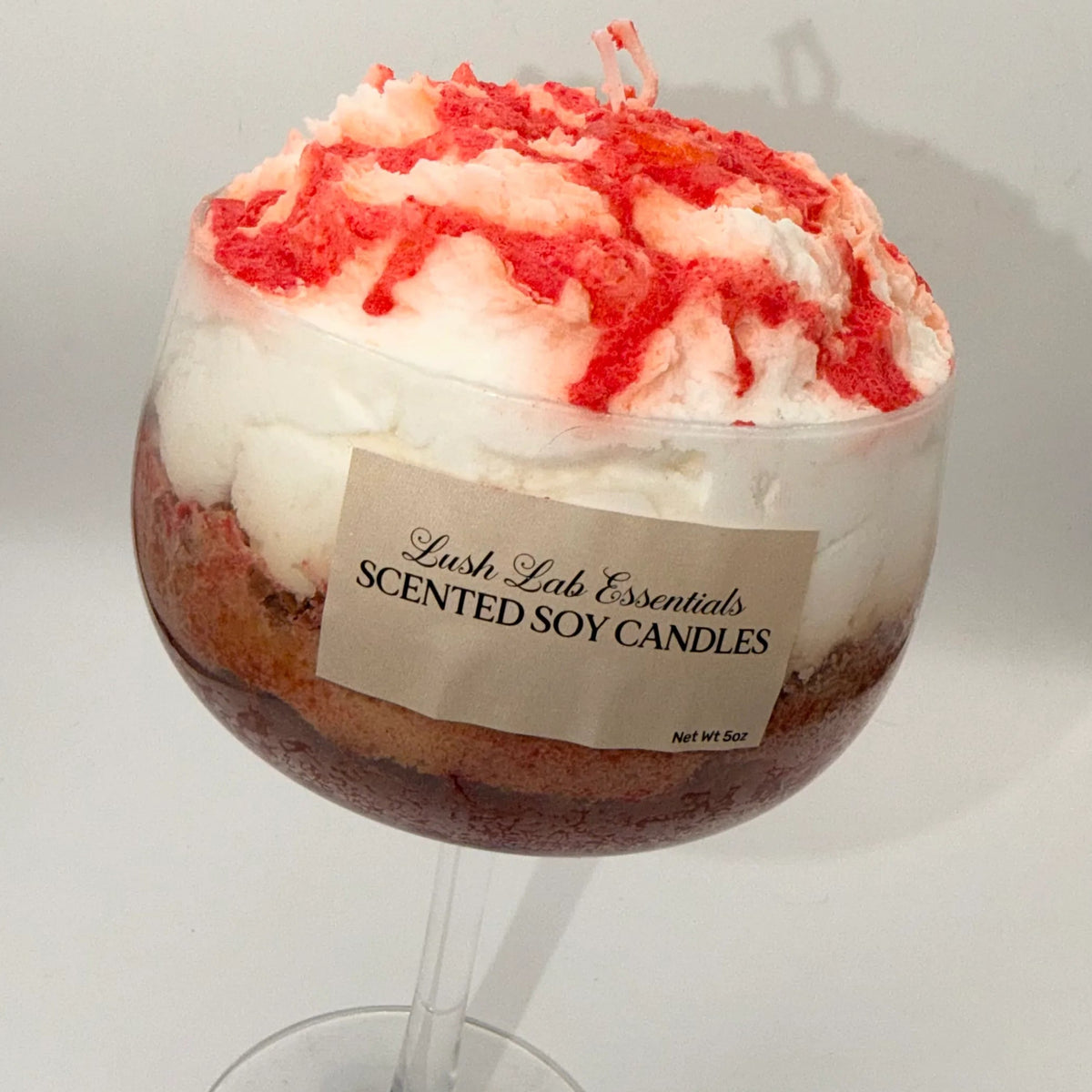 Strawberry Shortcake Scented Soy Candle