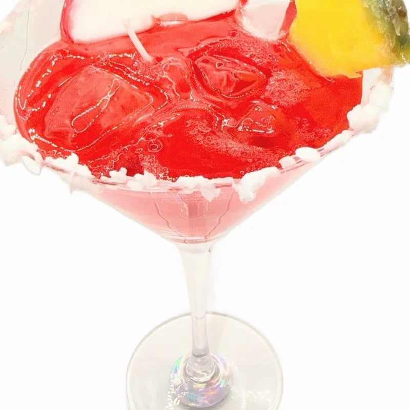 Tropical Strawberry Margarita Scented Soy Candle