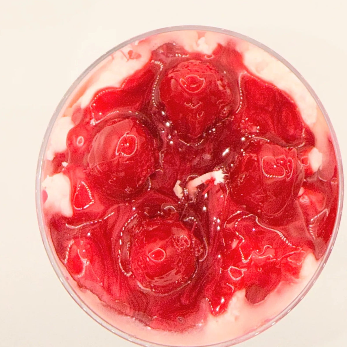 Strawberry Cheesecake Scented Soy Candle